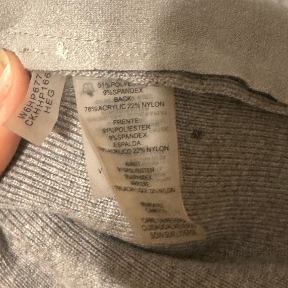 Calvin‎ Klein Gray Knit Cardigan - Picture 6 of 7